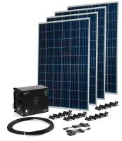 Комплект TEPLOCOM Solar-1500 + Солнечная панель 250 Вт х 4